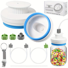 Food Saver Vacuum Sealer Jar Sealer Kit for Canning, Regular & Wide Mouth Jars