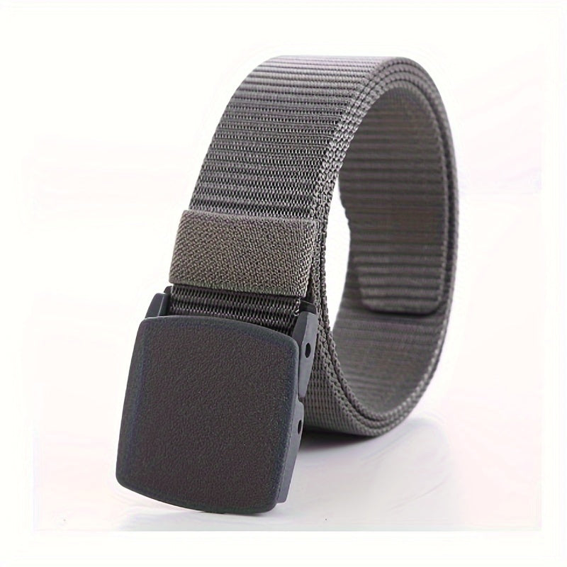 Metal Buckle Nylon Belt for Outdoor Sports Men