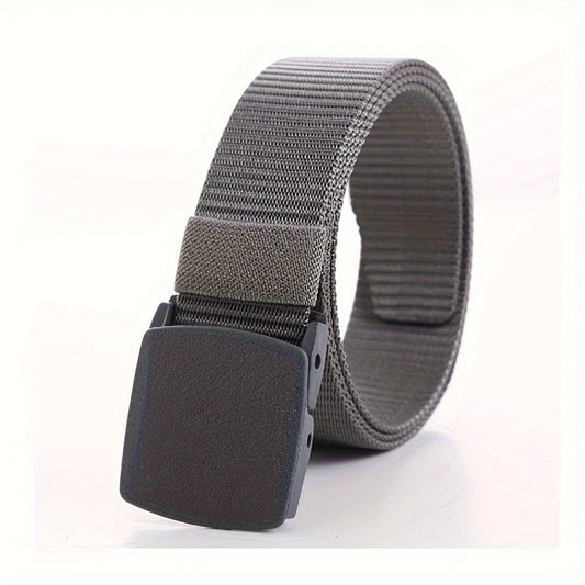 Metal Buckle Nylon Belt for Outdoor Sports Men