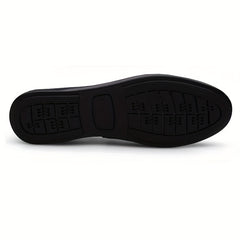 Men's Breathable No Tie Slip On Loafers Casual Outdoor Walking Shoes