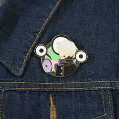 Cartoon Anime Character Brooches Metal Enamel Pins for Girls