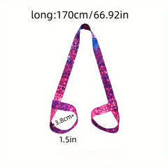 Elastic Yoga Mat Storage Strap Colorful Fitness Mat Binding Strap