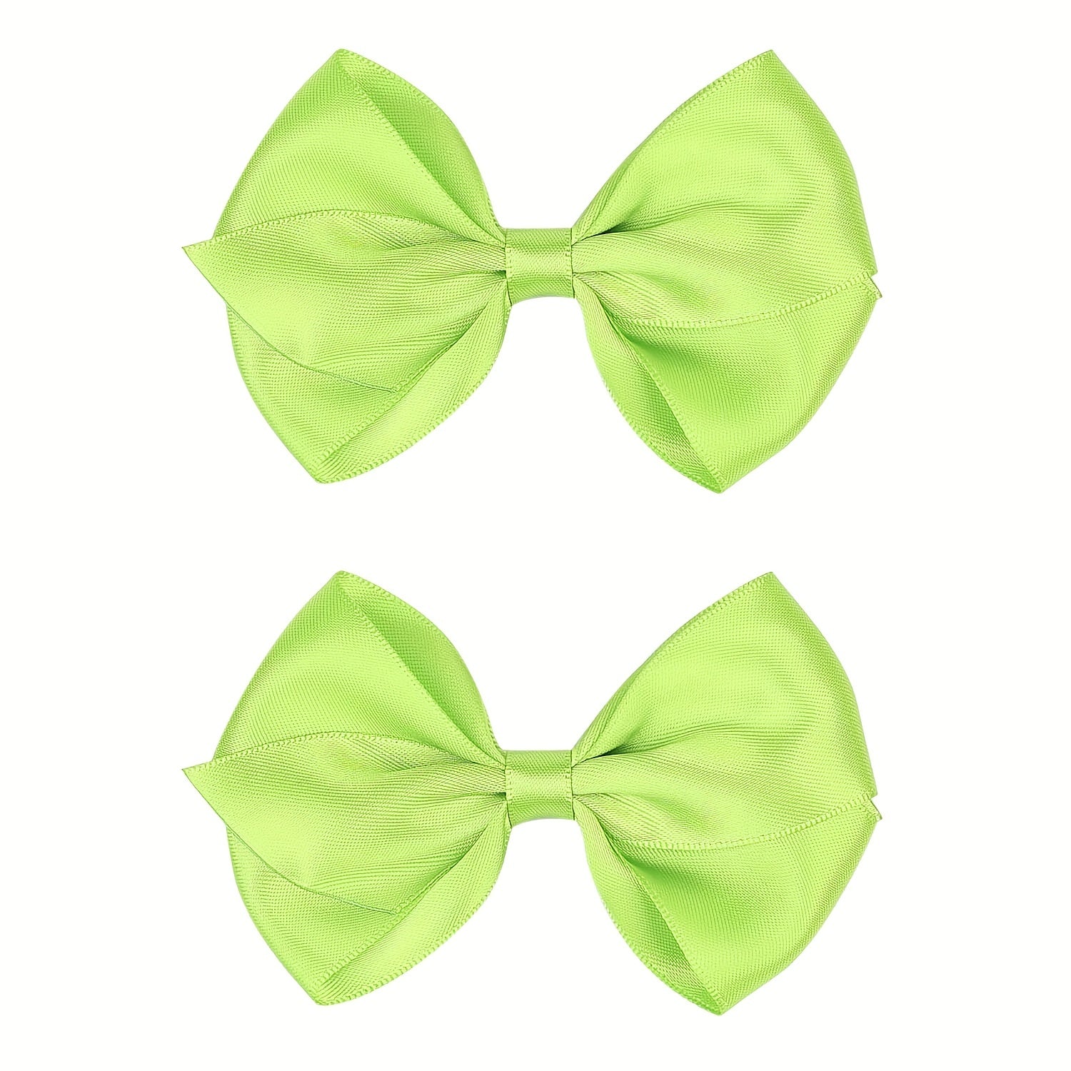 2pcs Satin Bow 10-16 Cm Headwear Princess Hair Accessories for Party
