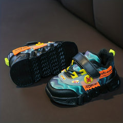 Boys Fleece Ankle Boots Warm Comfy Hiking Shoes