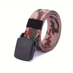 Durable Unisex Outdoor Sports Belt with Automatic Buckle