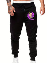 Demon Boy Print Men s Sports Pants Casual Drawstring Joggers