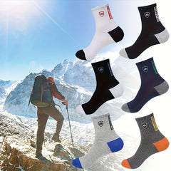 50 Pairs Men's Mid Crew Sport Socks Sweat Absorbing Comfy Breathable
