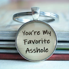 Vintage English Keychain Jewelry For Boys