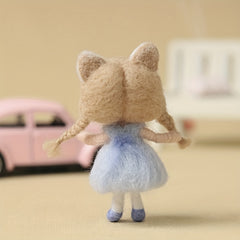 Princess Felt Kit DIY Embroidery Wool Felt Craft Stitch Needlework