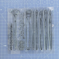 Transparent Silicone Stamp for Personalized Notebooks & Cards