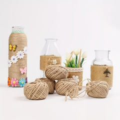 30 0 Meter 2pcs Natural Jute Rope Hemp Rope Home Wedding Decoration