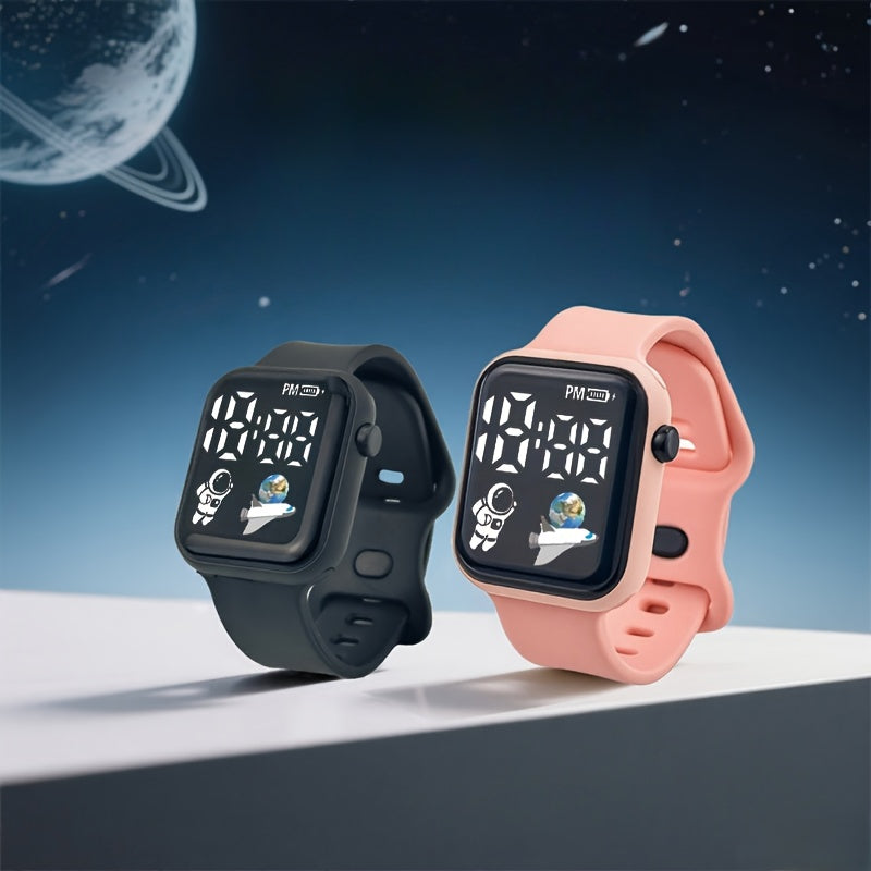 LED Touchscreen Sports Watch Set for Climbing & Running