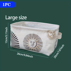Foldable Portable Waterproof Storage Basket for Nordic Fabric