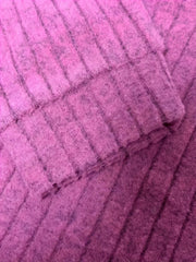 Ribbed Long Sleeve Open Front Cardigan