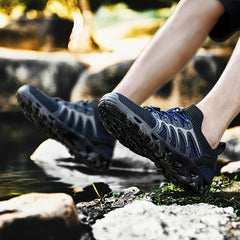 Women's Knitting Flat Sports Sneakers Lace Up Fitness Gym Shoes