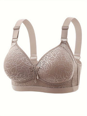 Lace Wireless Push Up Bra