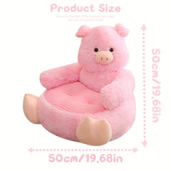 Animal Sofa Cartoon Shaped Comfortable Fabric Four Styles Rabbit Bear Pig Monkey