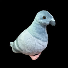 Soft Plush Pigeon Toy & Gray Stuffed Animal with Realistic Features