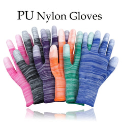 Pair of Gardening Gloves, Coated Finger Gloves, Protective Work Gloves