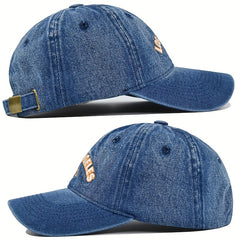 Embroidered Baseball Cap Los Angeles Curved Brim Hat