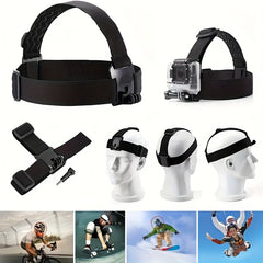 6-in-1 Action Camera Accessory Kit Lightweight & Practical Essential Sports Phot