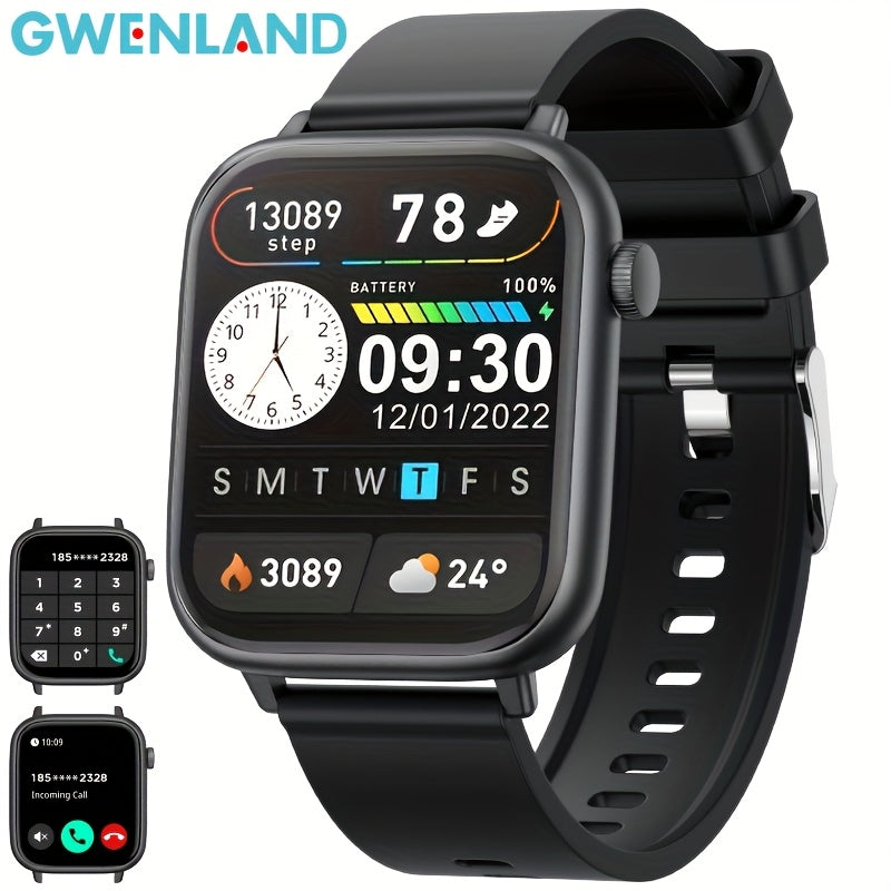 GWENLAND X12 Smartwatch Wireless Calling Fitness Tracker Pedometer