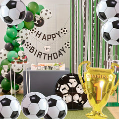 7pcs Soccer Balloons Soccer Party Decorations Sports Theme Party