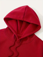 Men's Cartoon Animal Graphic Hoodie Drawstring Sweatshirt