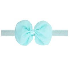 Chiffon Bow Headband Hair Accessories for Baby Girls