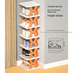 Outdoor Camping Creative Shoe Rack Folding Storage Rack