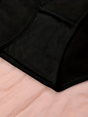 Cartoon Cat Print Briefs Comfy & Breathable Intimates Panties