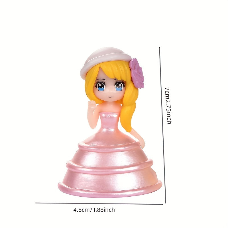 Princess Skirt Girl Micro Landscape DIY Cake Decoration Accessories