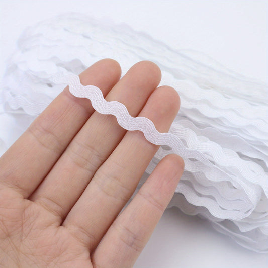 Colorful Wave Fringe Ribbon Lace Trim for Sewing Clothes Home Wedding Decoration