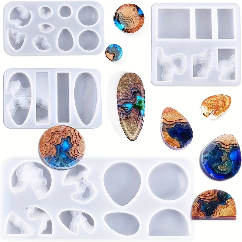 Ocean Style Resin Molds for Jewelry Making