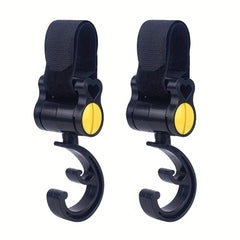 Baby Car Hook Universal High Adjustable Magic Buckle 360 Degree Rotating Hook
