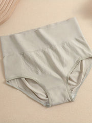 4pcs Seamless High Waist Briefs Comfy & Breathable Panties