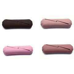 Travel Makeup Brush Holder Portable Silicone Case Bag