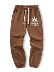 Men's Stylish Pattern Pants Casual Loose Sweatpants