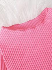 Baby Girls Casual Solid Mixed 3pcs Long Shirts Kids Pullovers