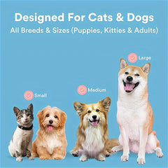 2pcs Silicone Dog Finger Toothbrush 360 Degree Cleaning Brush