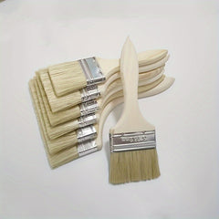 5pcs Wooden Handle Paint Brush Cleaning Hair Brush Long Hair Brush
