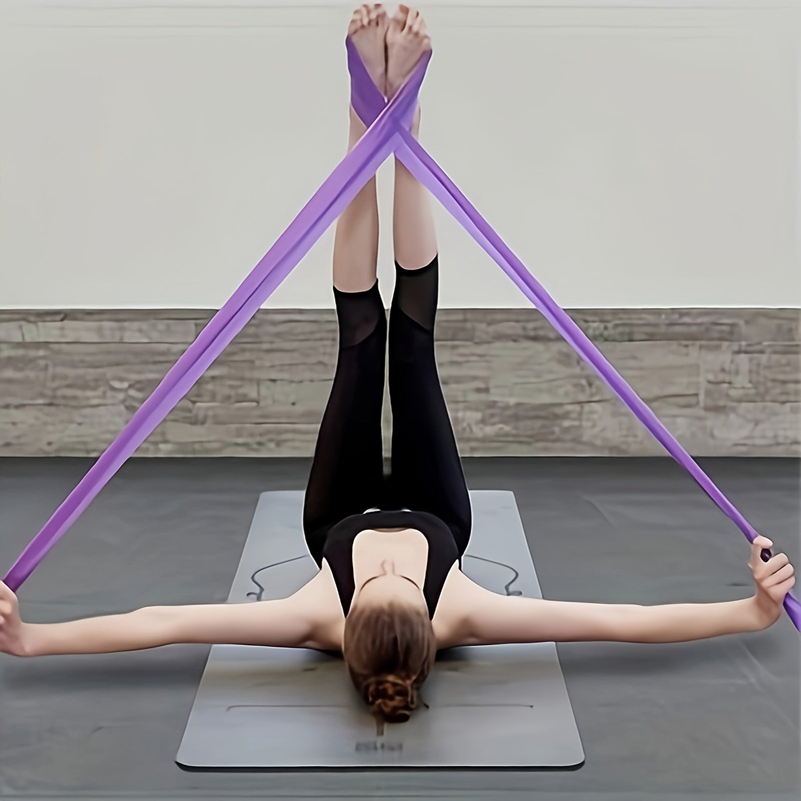 59in Resistance Bands for Yoga Pilates Rehab Fitness Strength Training