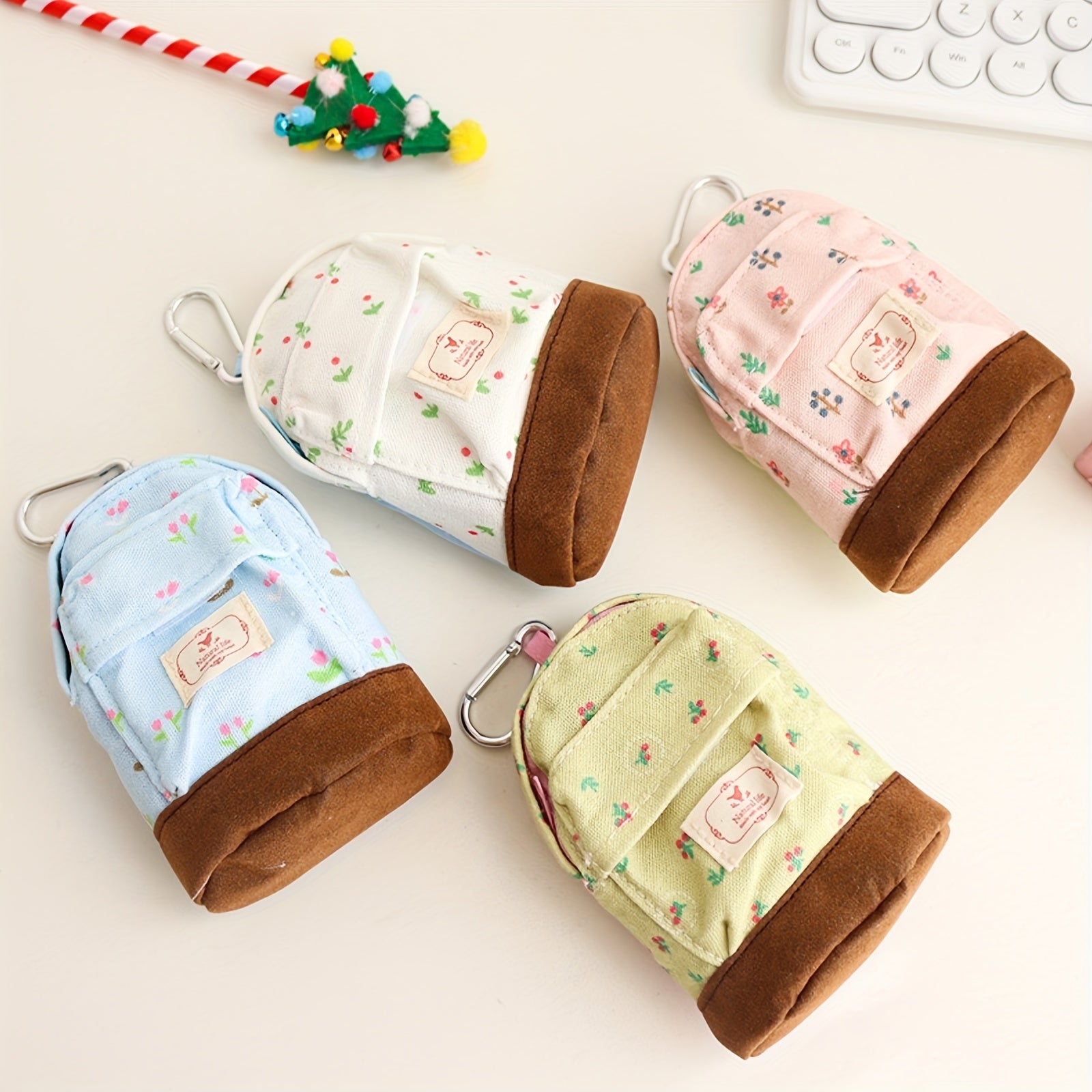 Mini Purse Backpack Key Chain Small Wallets