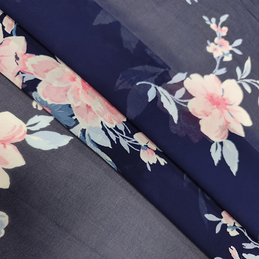 1yd Breathable Chiffon Fabric DIY Clothing Pants Dress Fabric