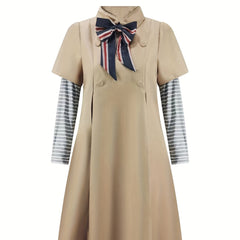 Girls Heroine Movie Costume Halloween Cosplay Dress