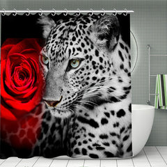 African Safari Leopard Bathroom Set