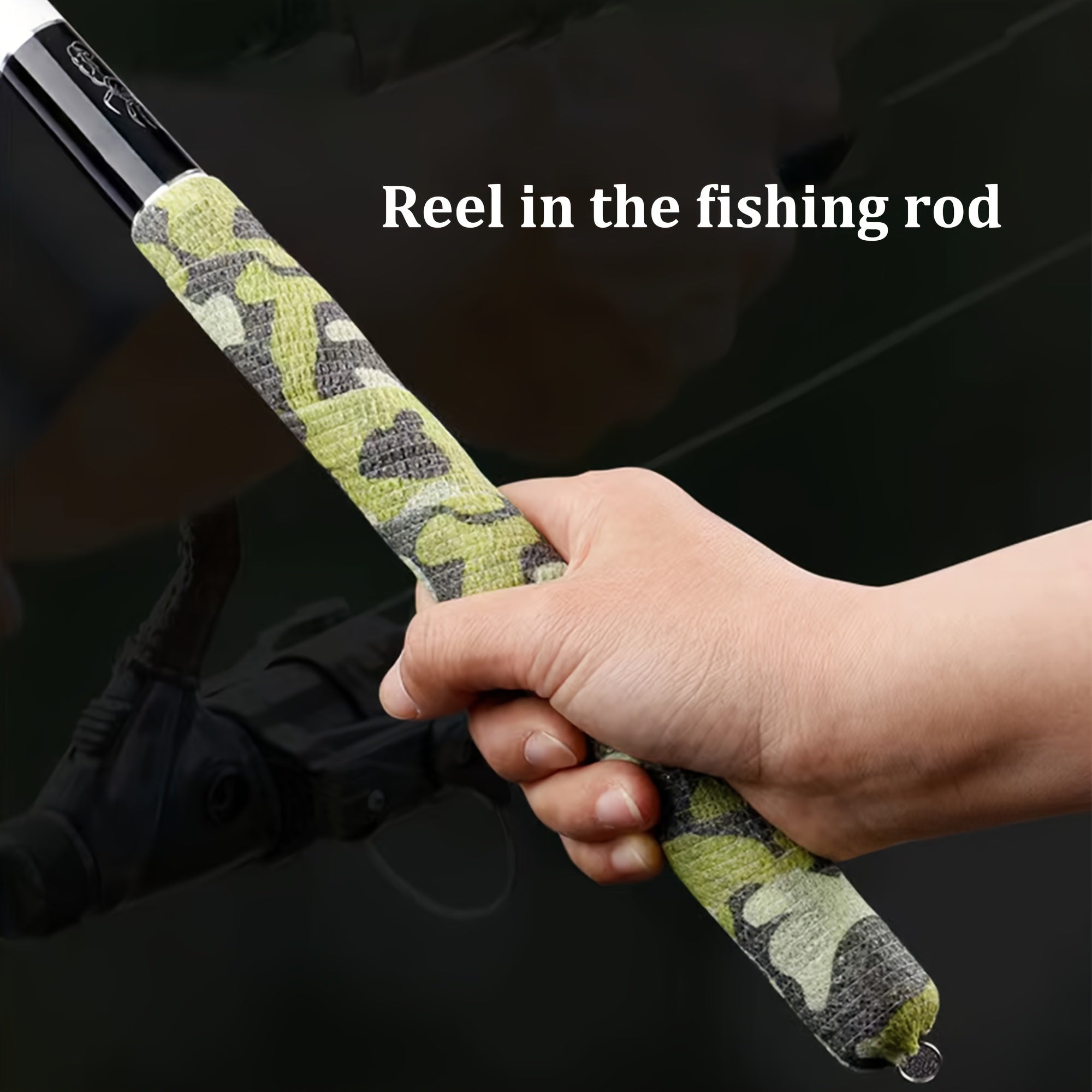 Self Adhesive Camouflage Tape Wrap Outdoor Strong Wrap Stickers