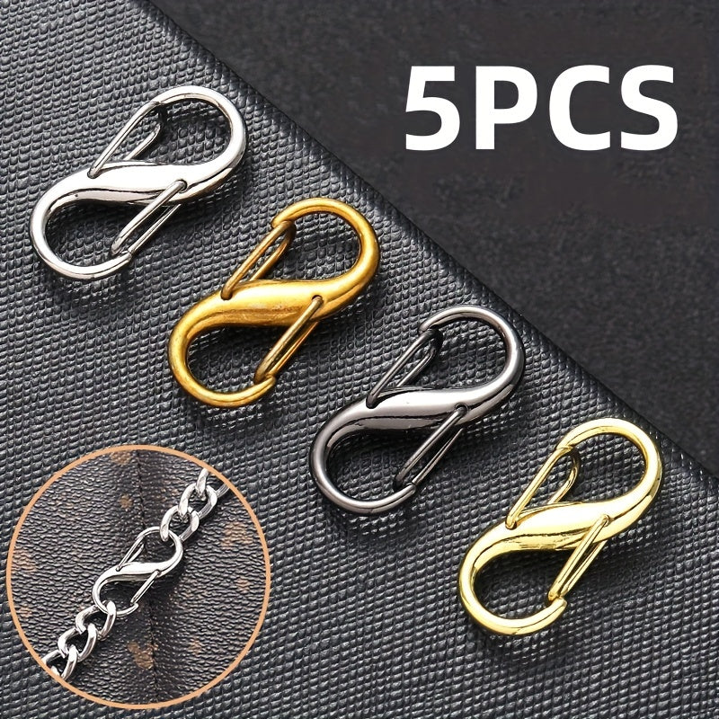 S-Shaped Spring Buckle Mountaineering Buckle for DIY Bag Accessory