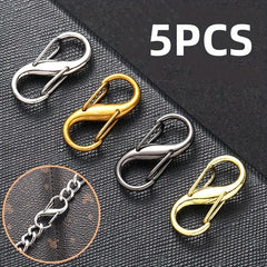 S-Shaped Spring Buckle Mountaineering Buckle for DIY Bag Accessory