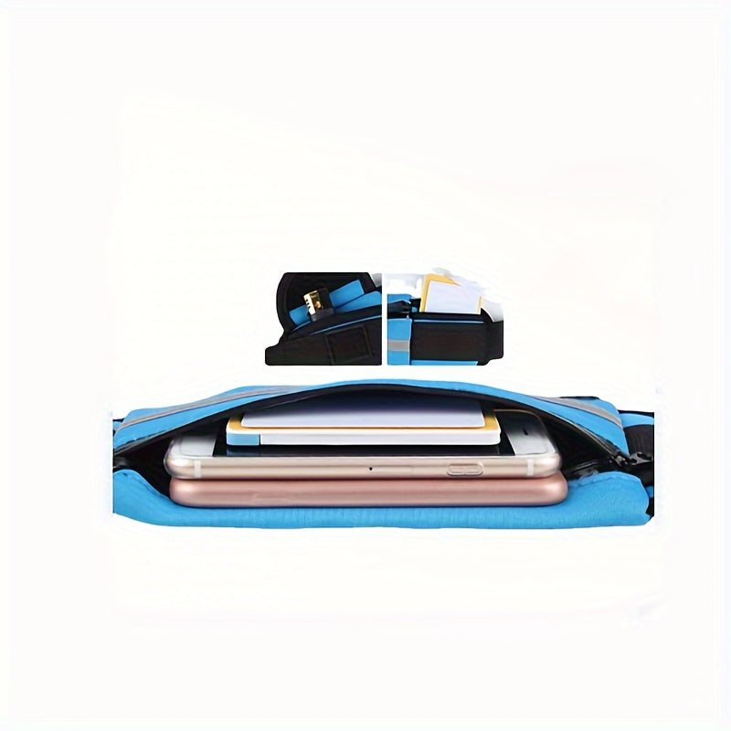 Sports Luminous Running Waist Bag Waterproof Phone Case